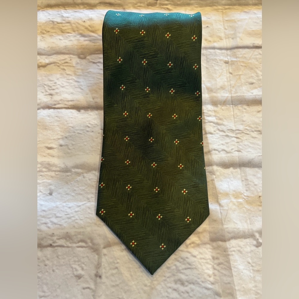 Toscaccini Green Neck Tie 58”